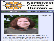 Tablet Screenshot of nwcreativetherapy.com